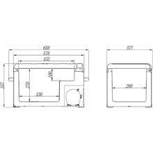 Автохолодильник BREVIA 30 л (22415)