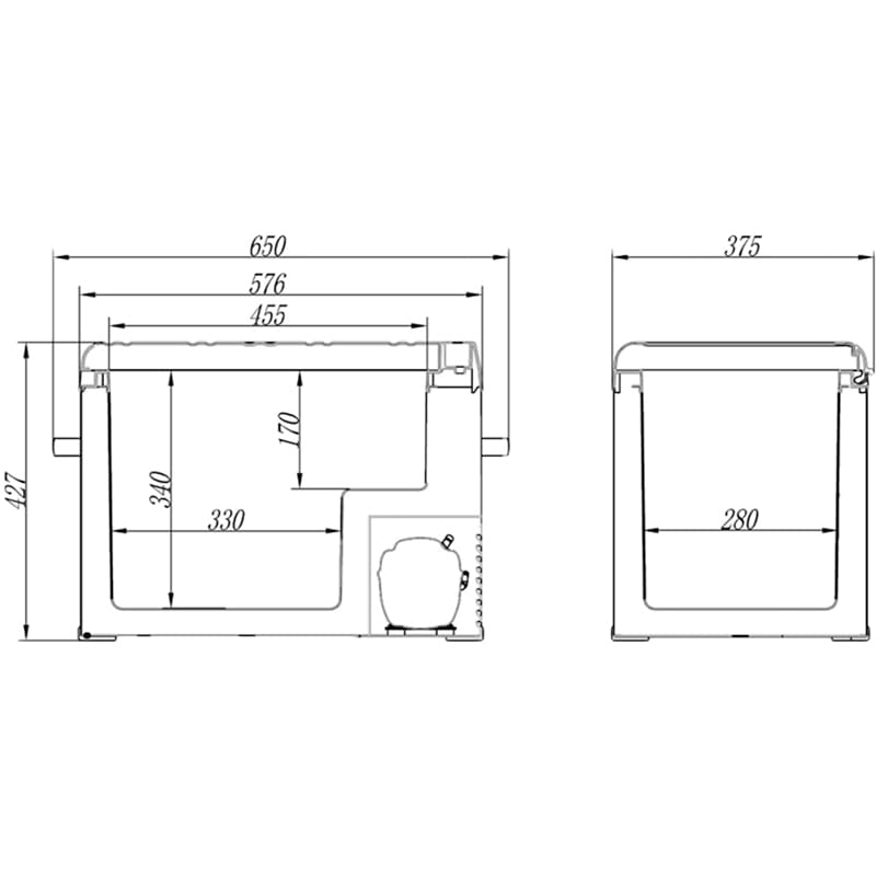 Обзор Автохолодильник BREVIA 40 л (22425)
