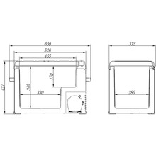 Автохолодильник BREVIA 40 л (22425)