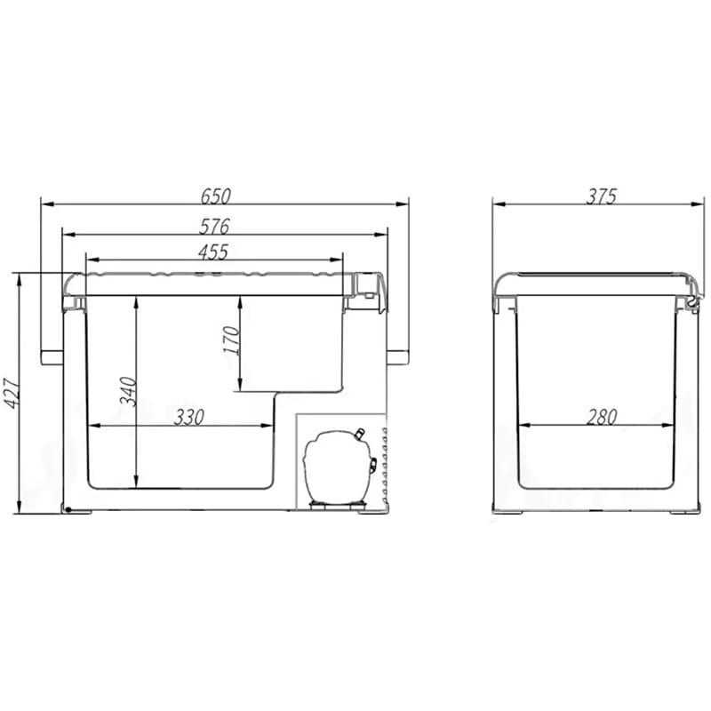 В Украине Автохолодильник BREVIA 40 л (22440)