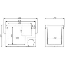 Автохолодильник BREVIA 40 л (22440)
