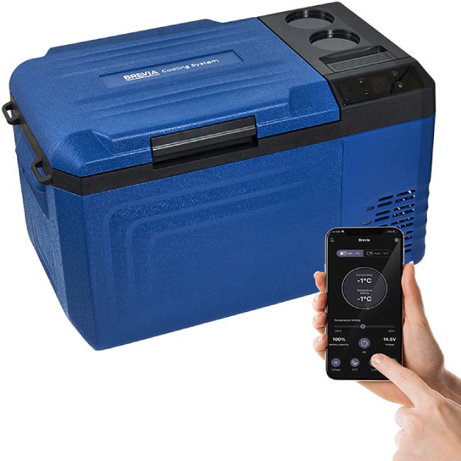 Автохолодильник BREVIA 19 л Blue (22150) Мощность 60