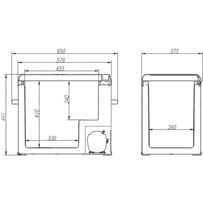 В інтернет магазині Автохолодильник BREVIA 50 л (22455)