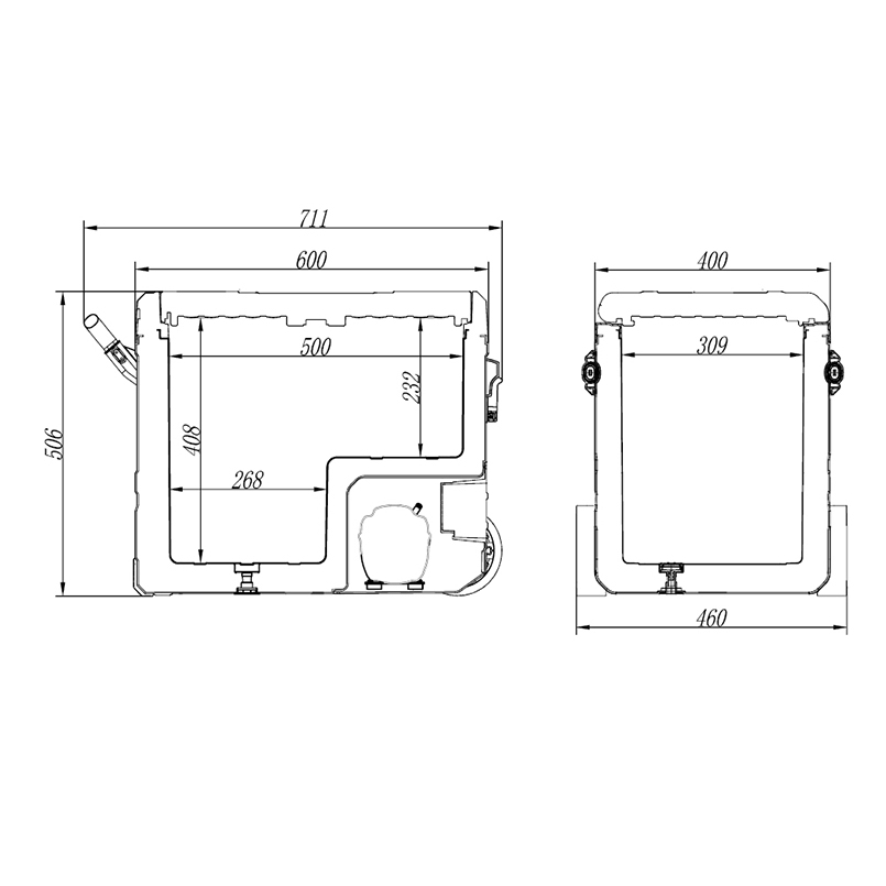 Огляд Автохолодильник BREVIA 50 л компресор LG (22635)