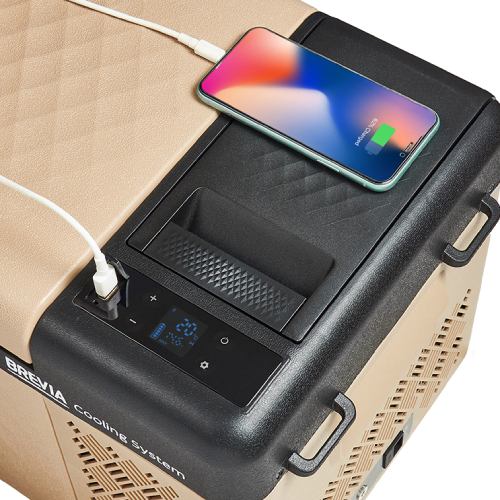 В Україні Автохолодильник BREVIA 24 л Beige (22180)