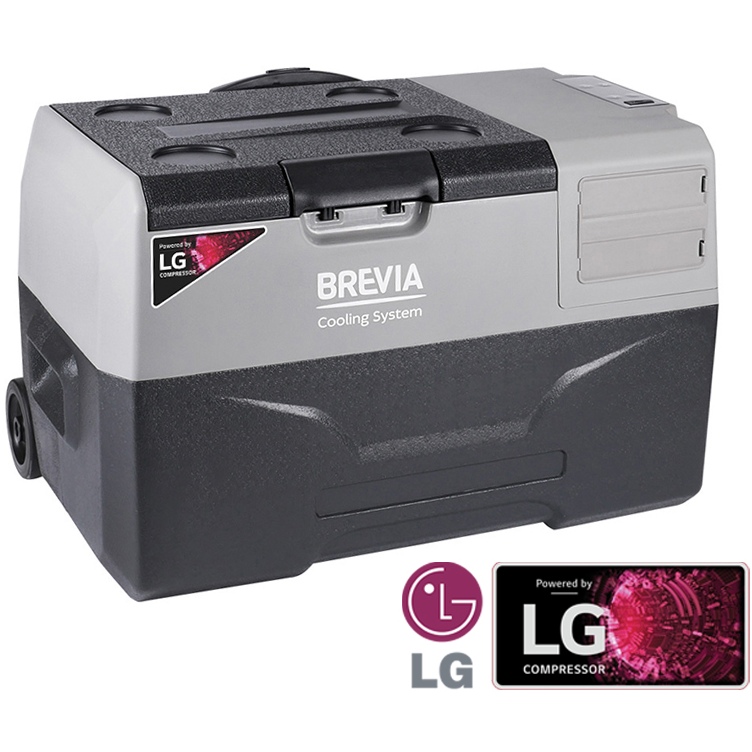 Автохолодильник BREVIA 30 л Компрессор LG (22715) Объём 30