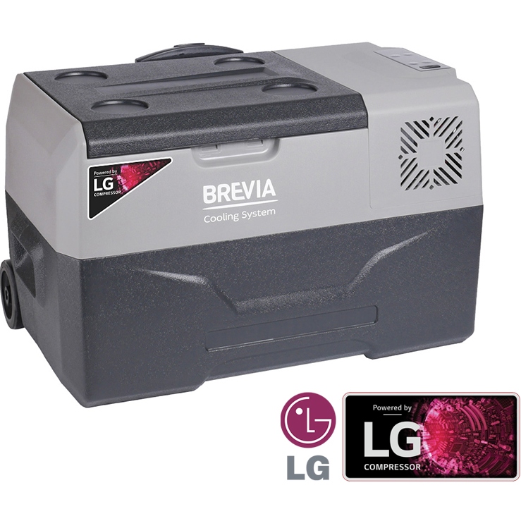 Автохолодильник BREVIA 30 л компрессор LG (22725) Объём 30