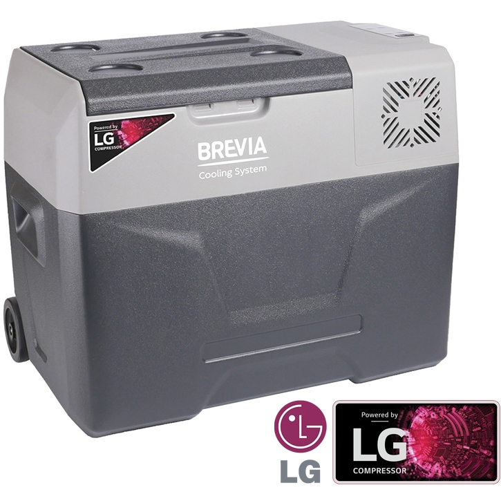 Автохолодильник BREVIA 40L компрессор LG (22735) Объём 40