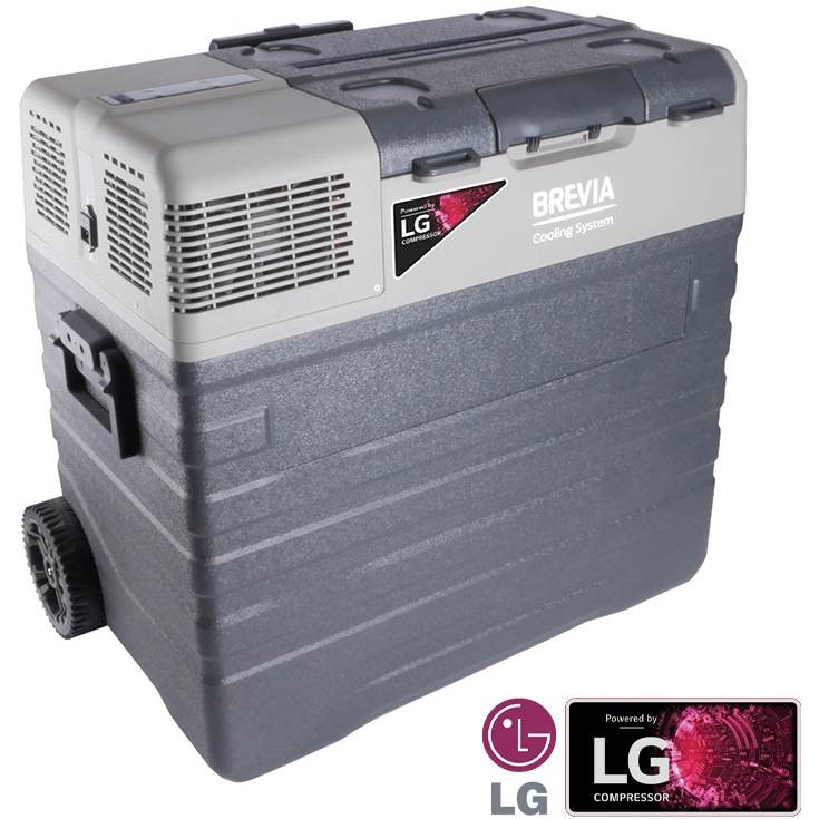 Автохолодильник BREVIA 50 л компрессор LG (22745) Объём 50