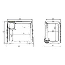 Автохолодильник BREVIA 52 л (22760)