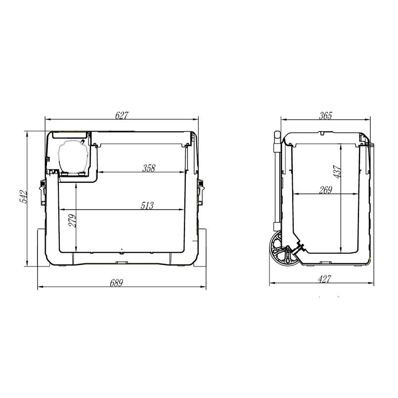 Фото 14 Автохолодильник BREVIA 52 л компресор LG (22765)