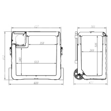 Автохолодильник BREVIA 52 л (22790)