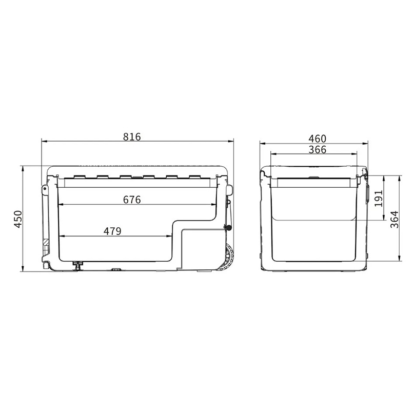 В інтернет магазині Автохолодильник BREVIA 75 л (22820)