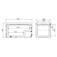 Автохолодильник BREVIA 75 л компрессор LG (22825)