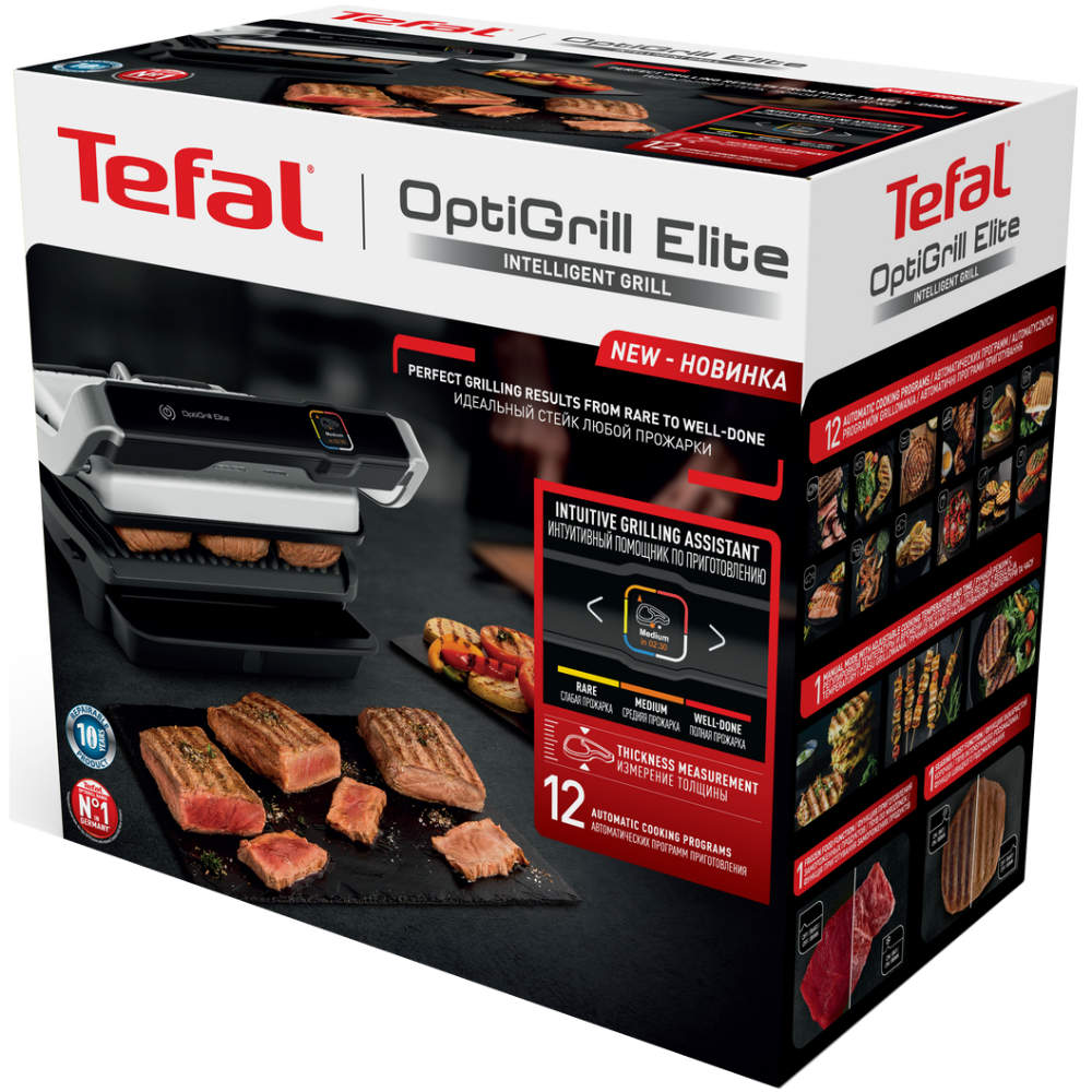 Фото 24 Гриль TEFAL OptiGrill Elite GC750D30