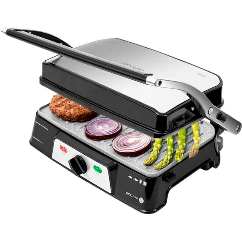 

Гриль CECOTEC Rock’nGrill 1500 Take&Clean (CCTC-03060), Rock’nGrill 1500 Take&Clean (CCTC-03060)