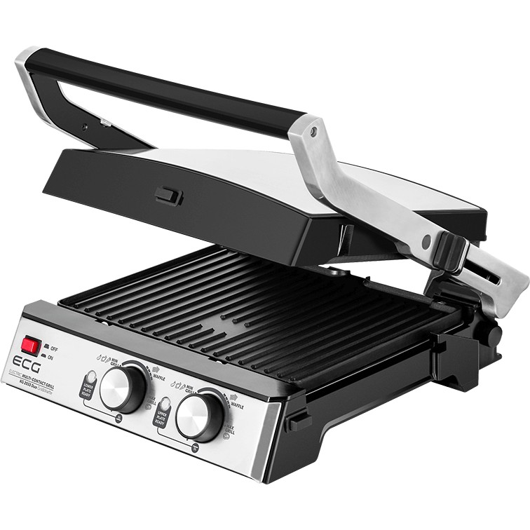 Гриль ECG KG 2033 Duo Grill & Waffle Тип контактный