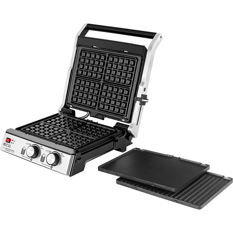 В Фокстрот Гриль ECG KG 2033 Duo Grill & Waffle