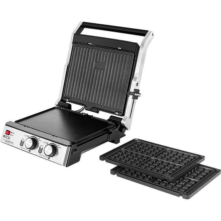 Обзор Гриль ECG KG 2033 Duo Grill & Waffle