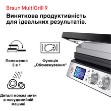 Гриль BRAUN MultiGrill 9 CG9047
