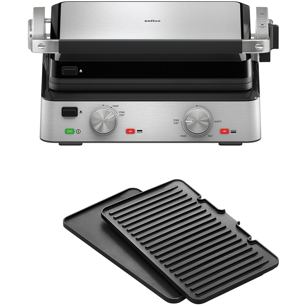 Гриль BRAUN MultiGrill 7 CG7020 (0X17900000) Тип контактний