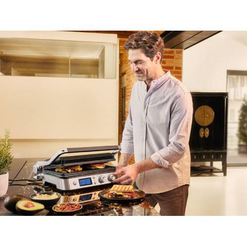 Гриль BRAUN MultiGrill 9 CG9040 (0X17900003) Додатково режими: контактний, відкритий, піч