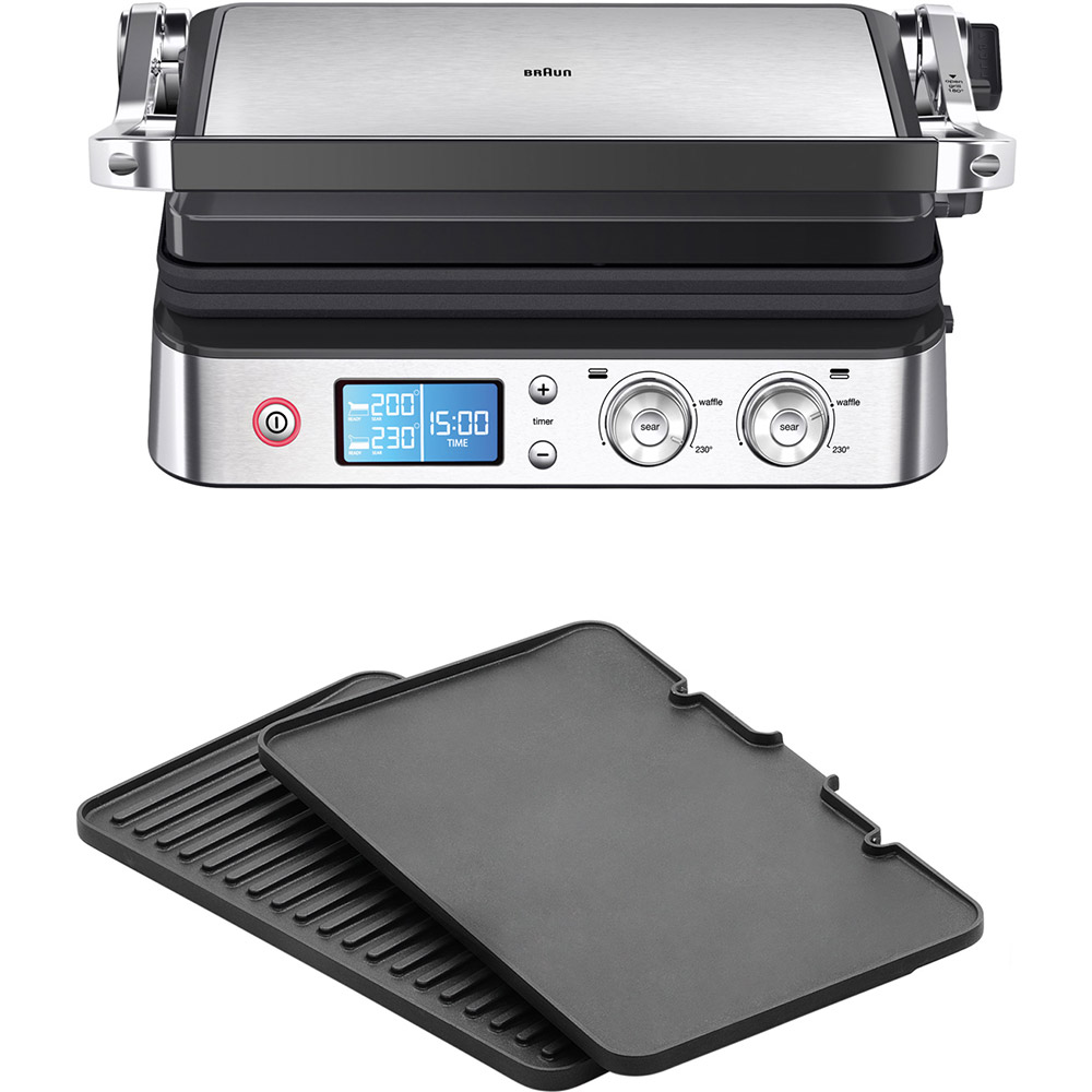 Гриль BRAUN MultiGrill 9 CG9040 (0X17900003) Тип контактный