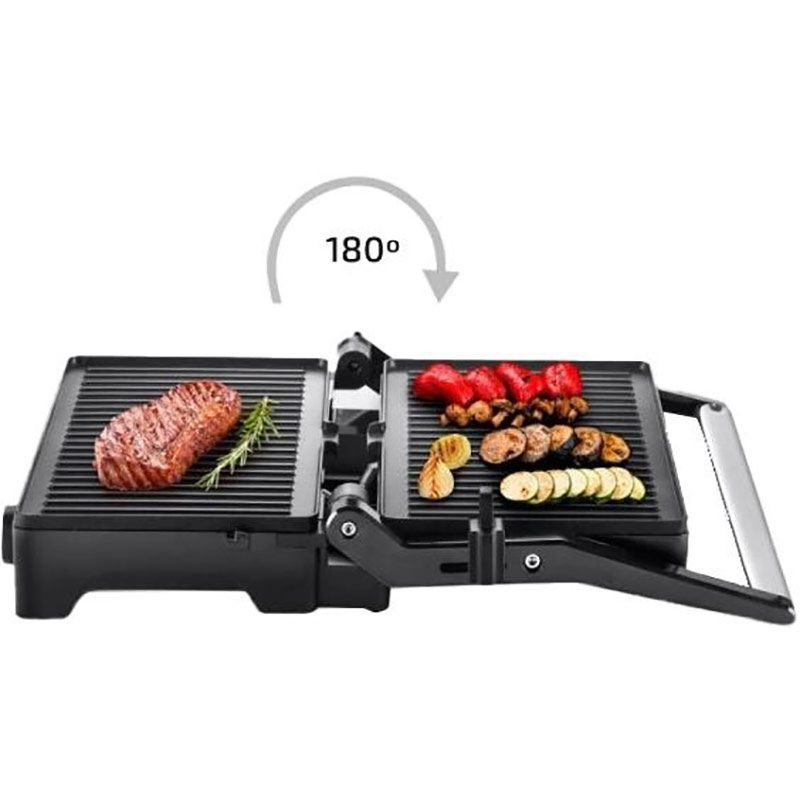 Гриль UFESA Contact Grill & BBQ Teide PR1600 (72105210) Комплектація Гриль-барбекю; Інструкція; Гарантійний талон; Пластина рифлена