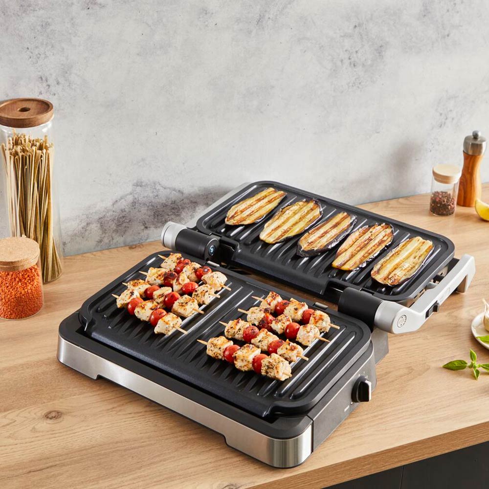 Гриль TEFAL OptiGrill XL GC782D30 ᐉ Купить по низкой цене в Украине • Киев,  Львов, Харьков, Днепр, Одесса, Запорожье, Ужгород – фото, отзывы,  характеристики в Фокстрот