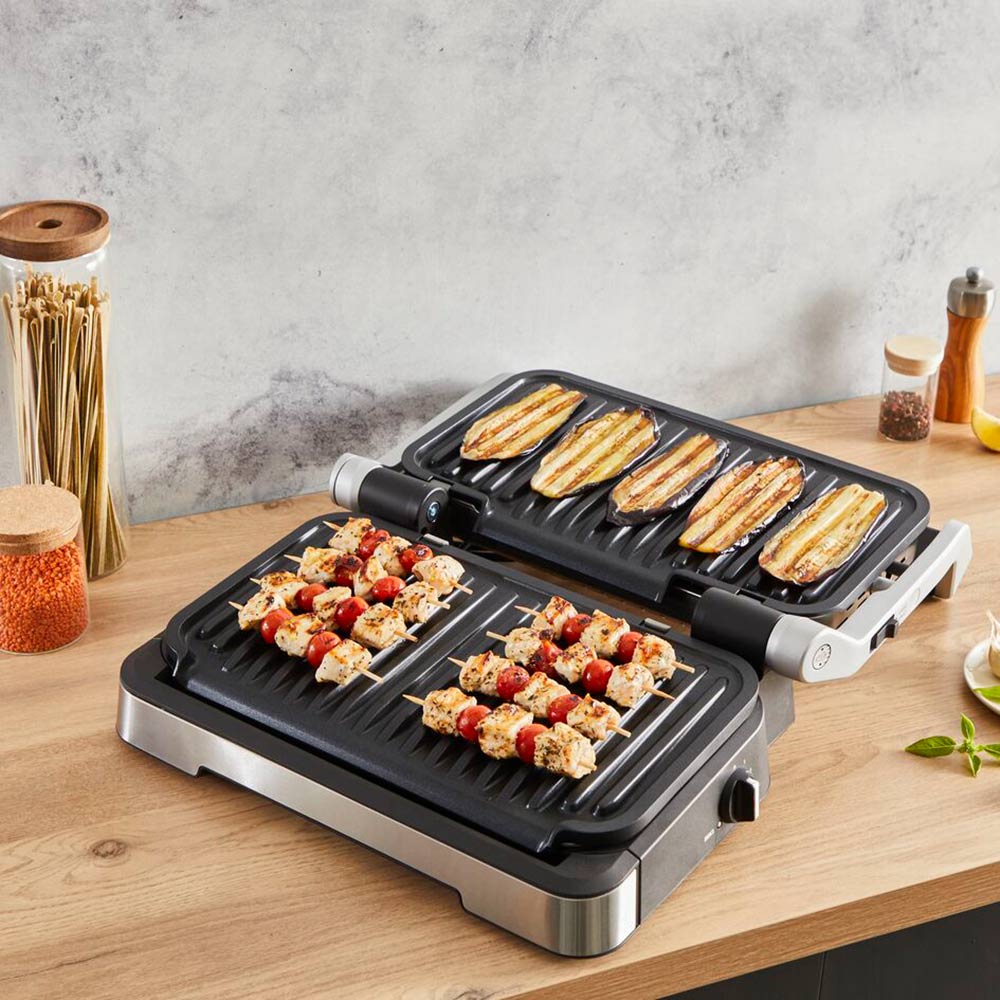 Гриль TEFAL OptiGrill XL GC784D30 ᐉ Купить по низкой цене в Украине • Киев,  Львов, Харьков, Днепр, Одесса, Запорожье, Ужгород – фото, отзывы,  характеристики в Фокстрот