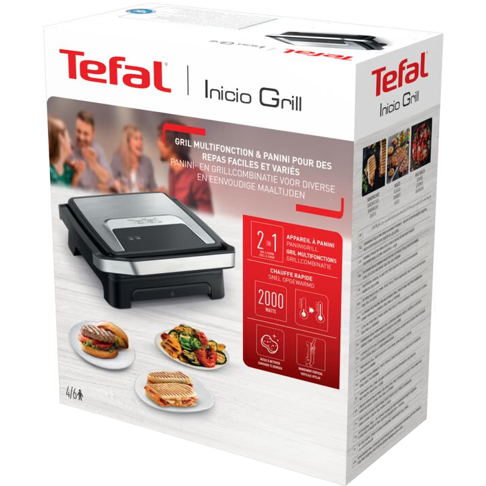 Гриль TEFAL GC271D10 Тип контактный