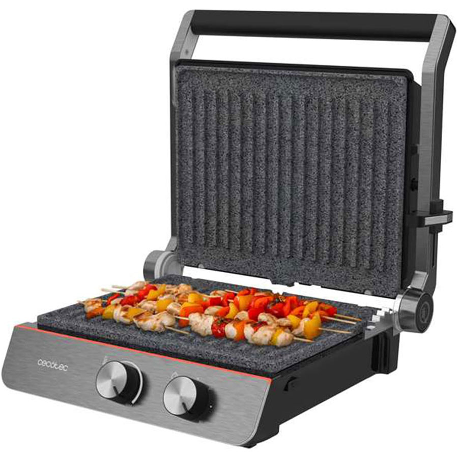 Гриль CECOTEC Rock'nGrill Blaze Neon (CCTC-08054) Количество пластин для приготовления 2