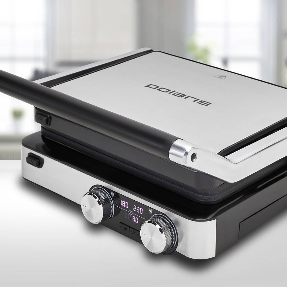Зображення Гриль POLARIS PGP 7001D Silver