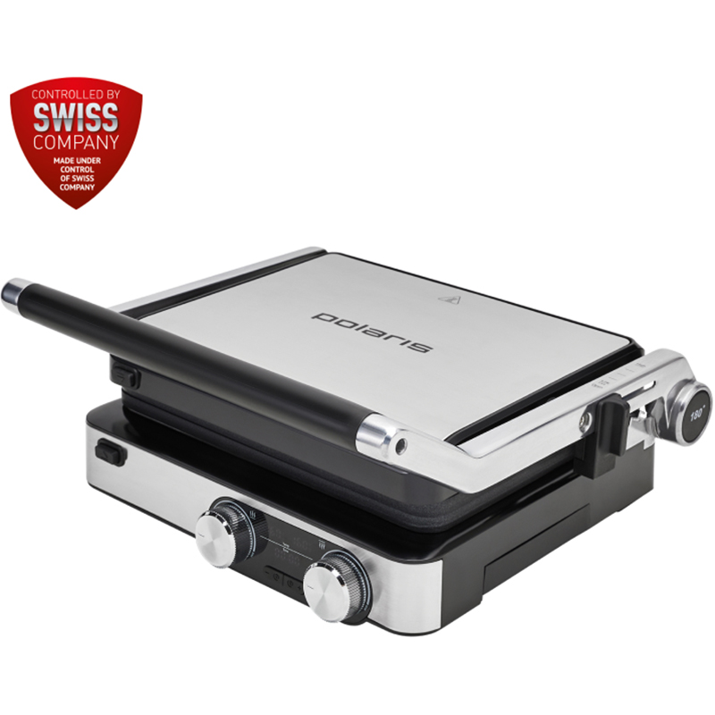 Гриль POLARIS PGP 7001D Silver Количество пластин для приготовления 2