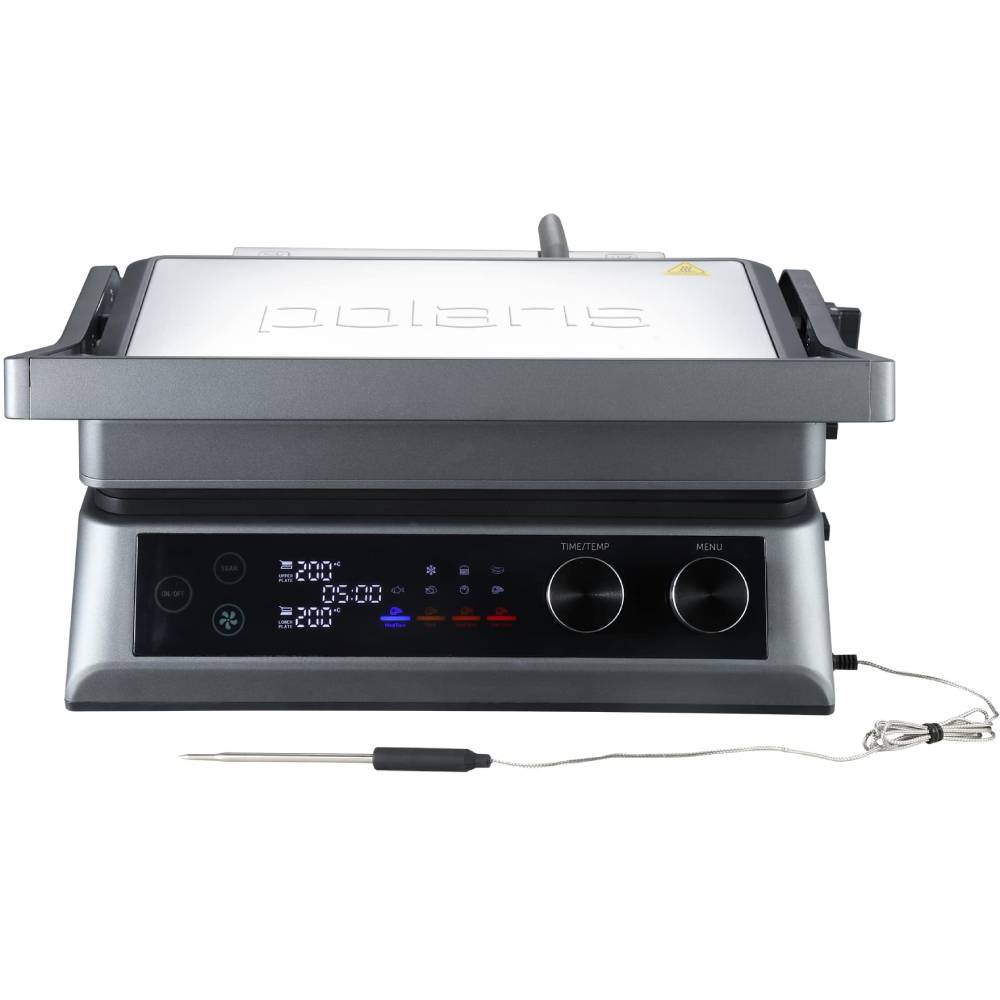 Гриль POLARIS PGP 7003 SMOKELESS Graphite Тип контактний