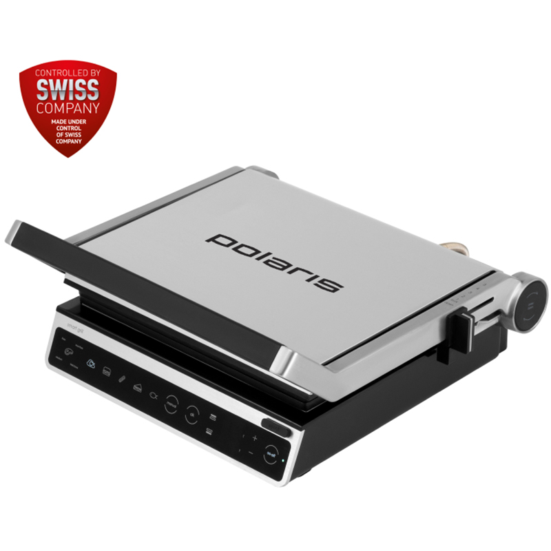 Гриль POLARIS PGP 7002 Optimal Temp Silver Кількість пластин для приготування 2