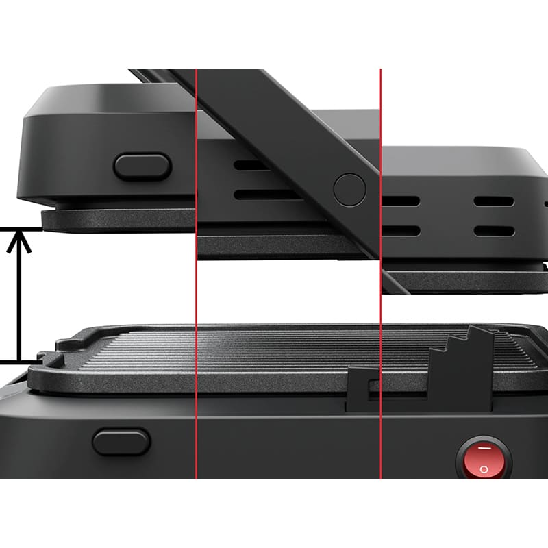 Гриль TEFAL SuperGrill 3in1 GC510DE0 Тип контактный