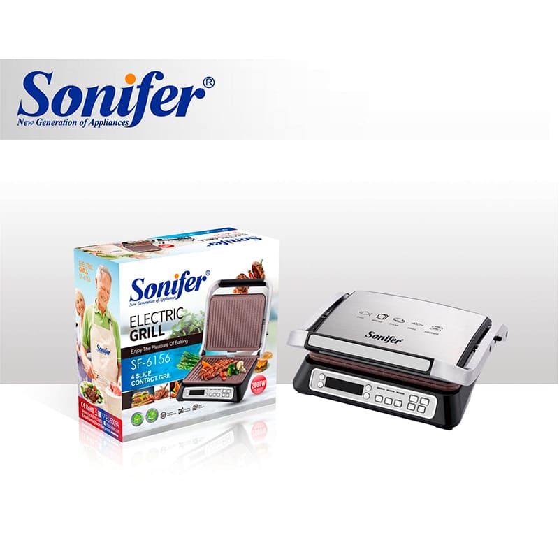 Гриль SONIFER SF-6156 Вид закрытый