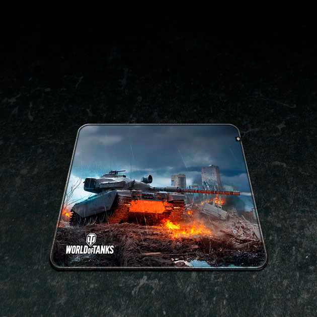 Килимок Wargaming World of Tanks Centurion Action X Fired Up M (FSWGMP_CFIRED_M) Матеріал поверхні тканина