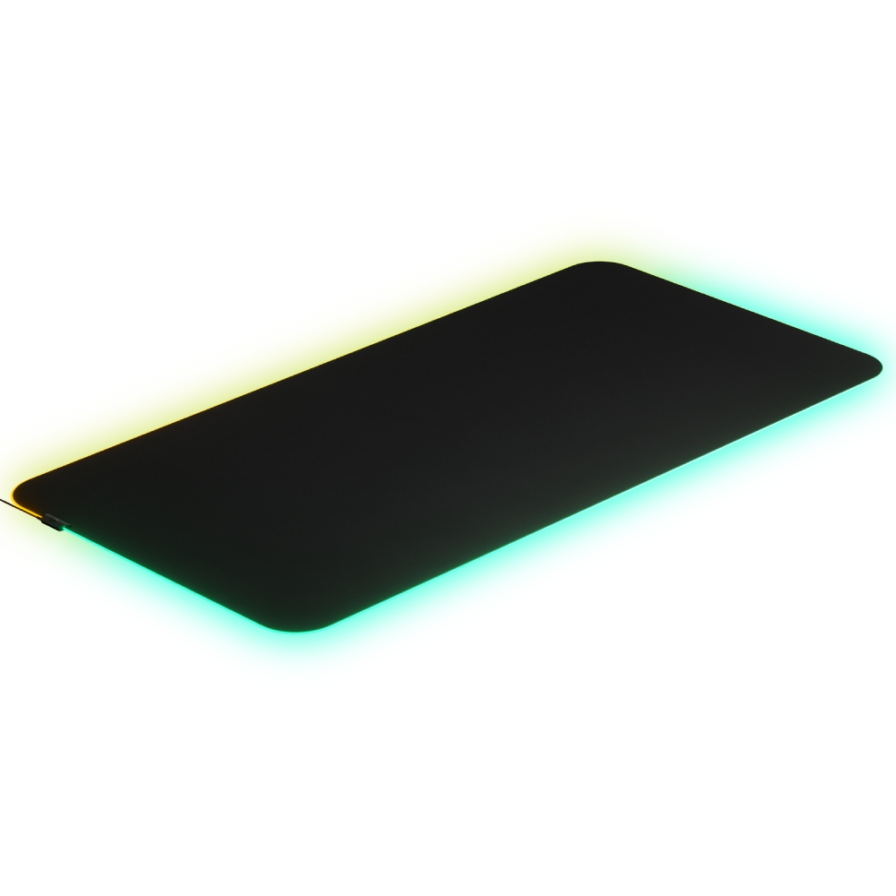 Килимок STEELSERIES QcK Prism Cloth 5XL ETAIL RGB 1600x800x4 мм (63524) Ширина 800