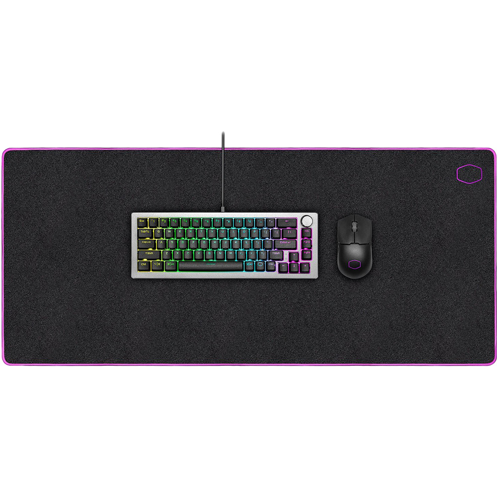 Килимок Cooler Master MP511 XL Black/Purple (MP-511-SPEC1) Матеріал поверхні тканина