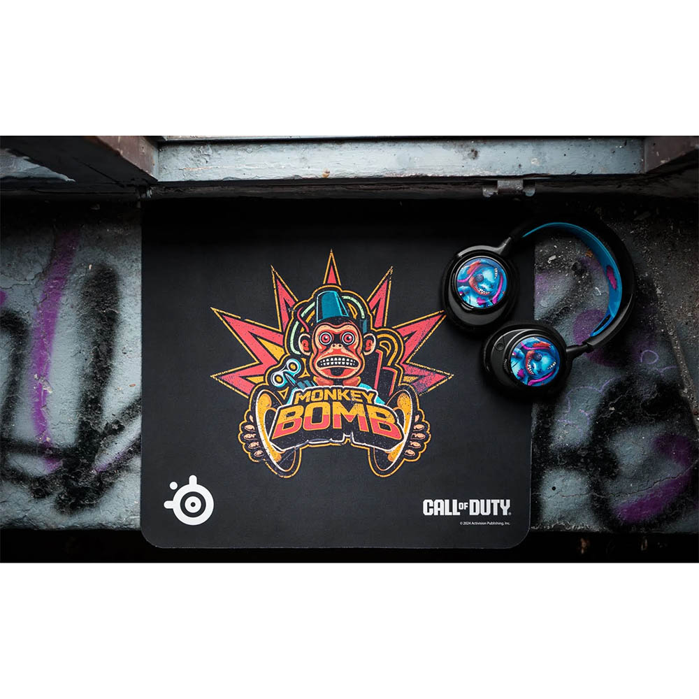 Килимок STEELSERIES Qck L Call of Duty Zombies Edition (63449) Матеріал поверхні тканина