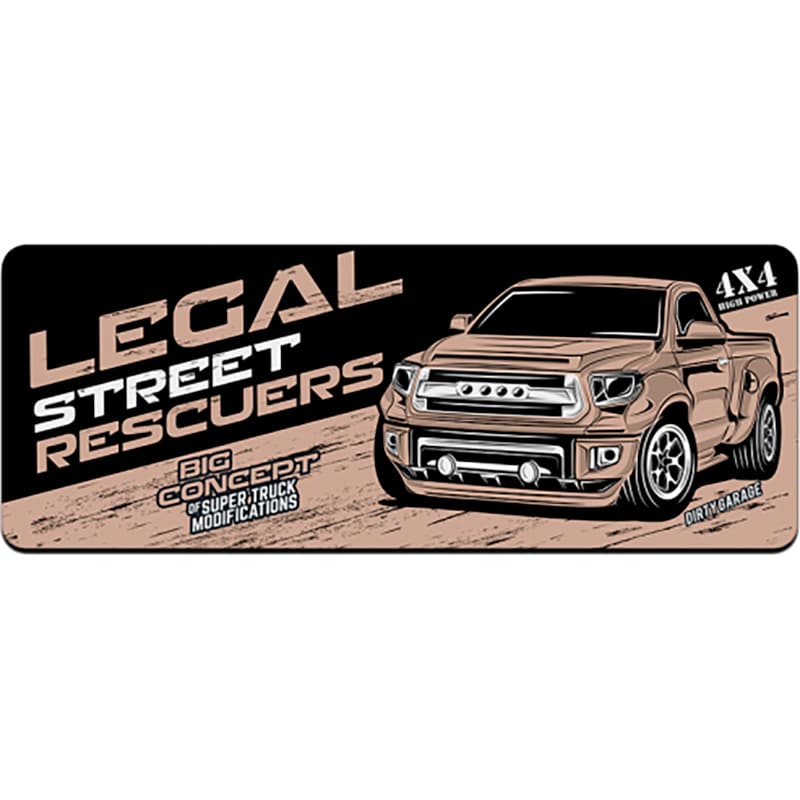 Коврик VOLTRONIC Legal street rescuers Beige (LA3027)