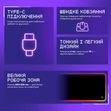 Килимок PROOVE Gaming Offland Black (MPOF00022401)