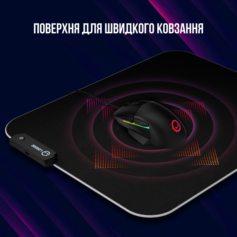 Изображение Коврик LORGAR Steller 919 RGB USB Gaming (LRG-GMP919)
