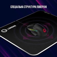Килимок LORGAR LEGACER 753 360x300 Black (LRG-CMP753)