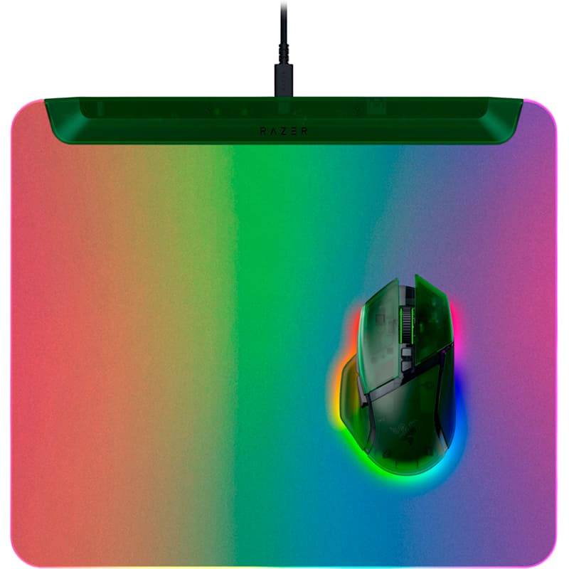 Коврик RAZER Firefly V2 Pro Phantom Edition Black (RZ02-04920300-R3M1) Материал поверхности ткань