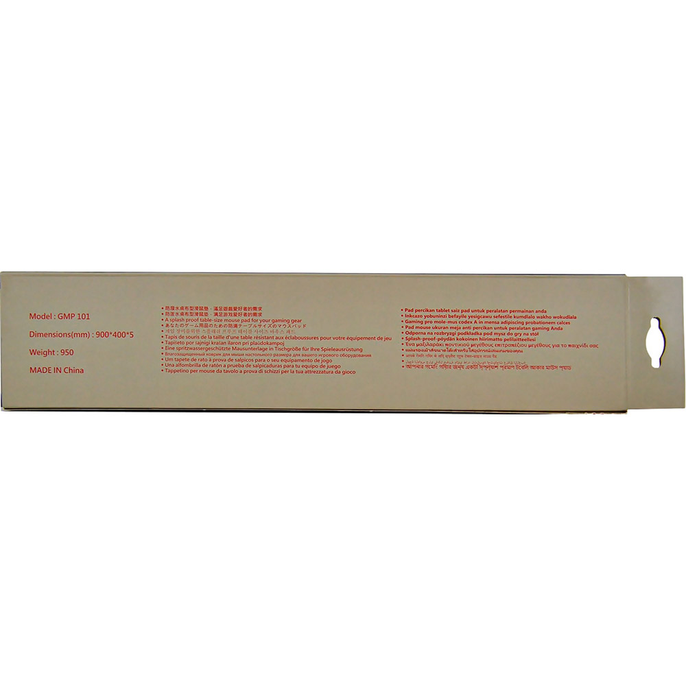 Килимок Montech GMP 101 Red (GMP 101 (RED)) Матеріал поверхні тканина