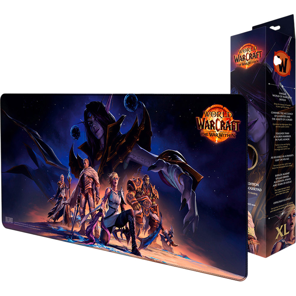 Килимок BLIZZARD WORLD OF WARCRAFT The War Within XL (FBLMPWOWTWRWT25XL) Матеріал поверхні тканина