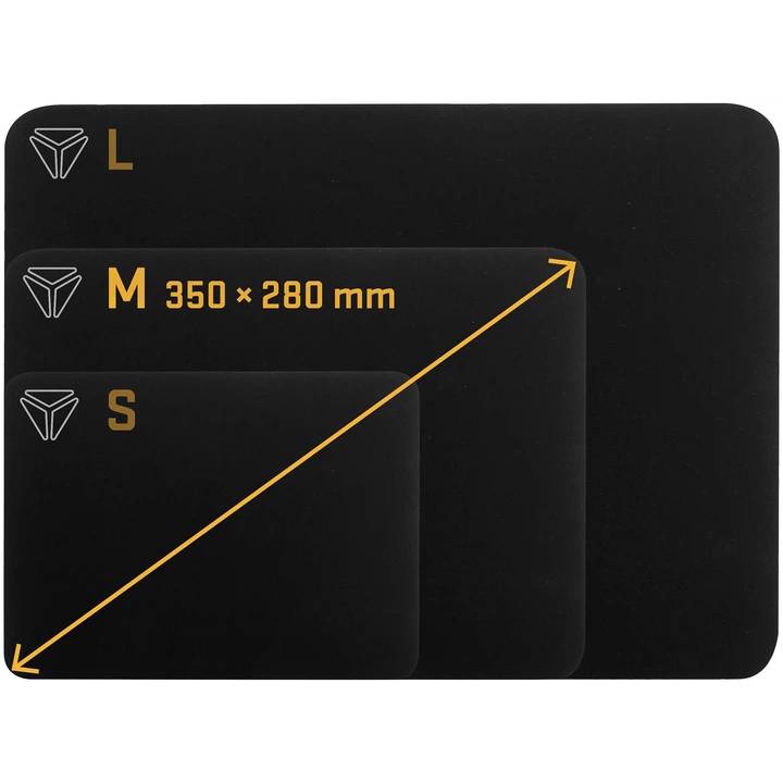 Килимок YENKEE YPM 35 Gaming pad SPEED TOP M Black (45015887) Глибина 280